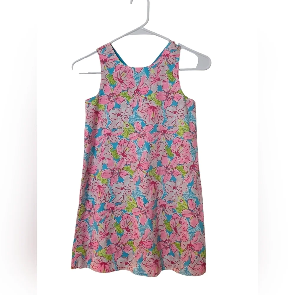 Tommy Bahama Pink And Green Dress Size 8